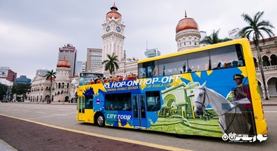 سرگرمی اتوبوس های کی ال هوپ آن هوپ آف شهر مالزی کشور کوالالامپور