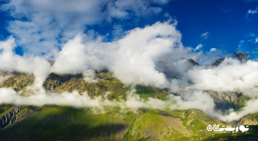 رشته کوههای قازبگی -  شهر تفلیس