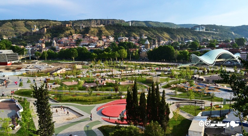 پارک ریکه در تفلیس -  شهر تفلیس