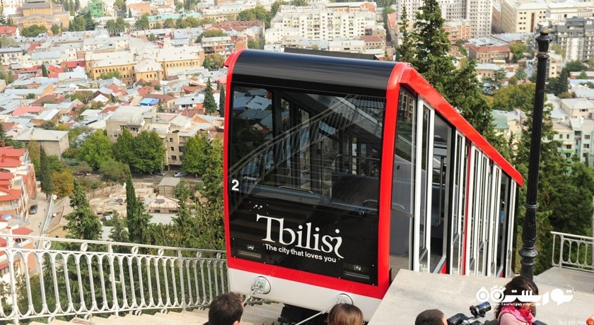 قطار کابلی تفلیس -  شهر تفلیس