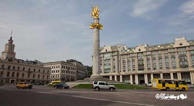 بنای یادبود آزادی (میدان آزادی) -  شهر تفلیس