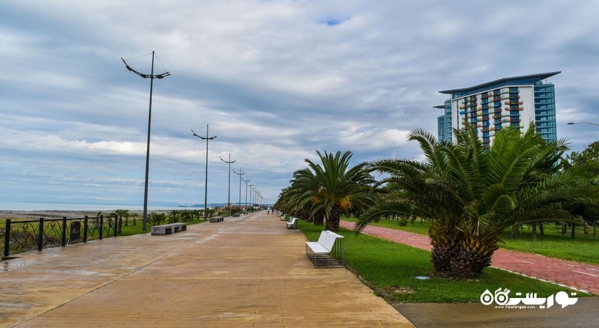 سرگرمی بلوار باتومی (پارک ساحلی) شهر گرجستان کشور باتومی