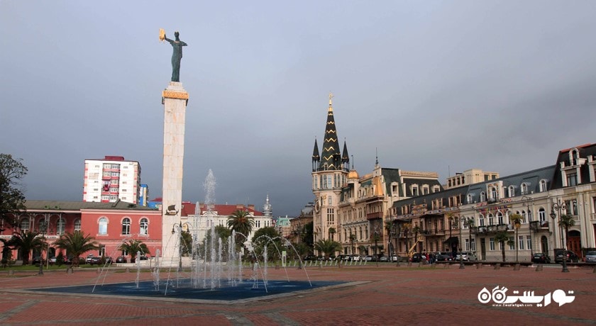  میدان اروپا شهر گرجستان کشور باتومی