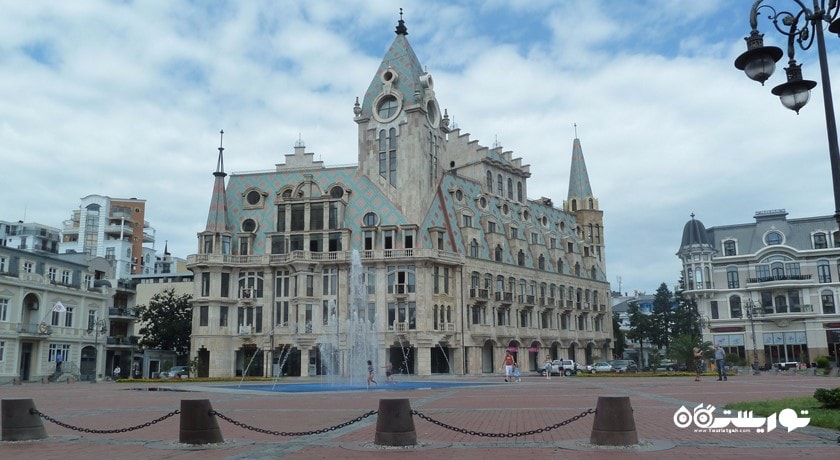  میدان اروپا شهر گرجستان کشور باتومی