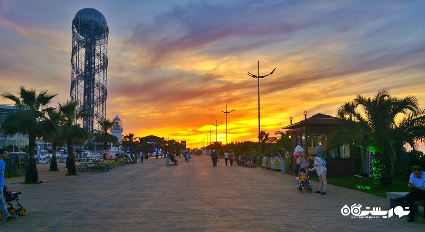  برج الفبا شهر گرجستان کشور باتومی