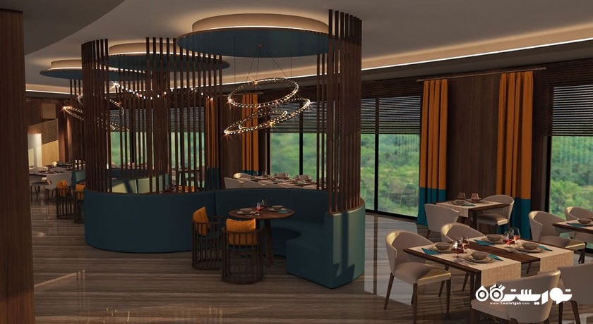 نمای رستوران اصلی سان فلاور