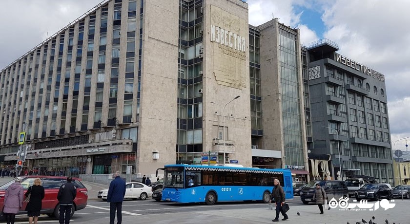  میدان پوشکین شهر روسیه کشور مسکو