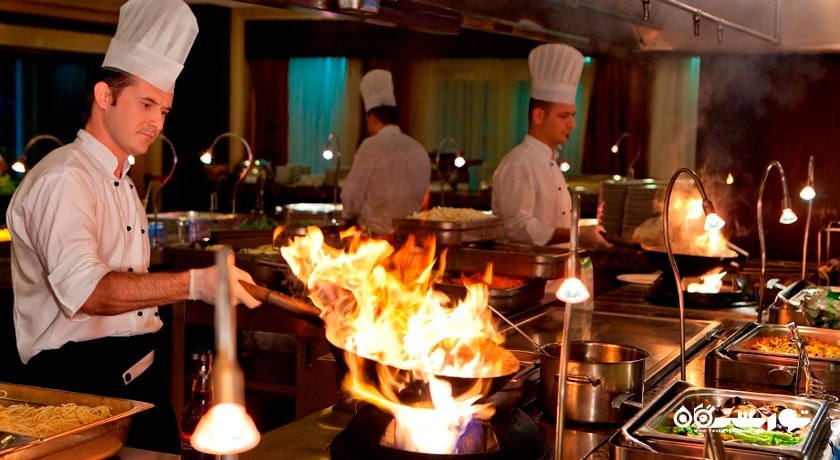 رستوران های هتل اورنج کانتی ریزورت کمر شهر آنتالیا