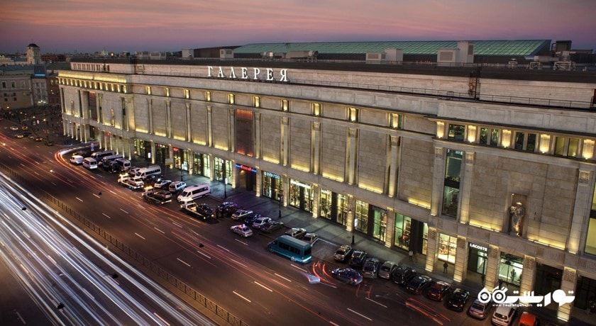 مرکز خرید مرکز خرید گالریا شهر روسیه کشور سن پترزبورگ
