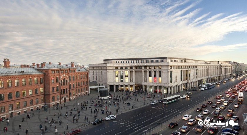 مرکز خرید مرکز خرید گالریا شهر روسیه کشور سن پترزبورگ