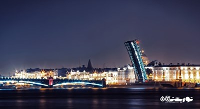 پل کاخ -  شهر سن پترزبورگ
