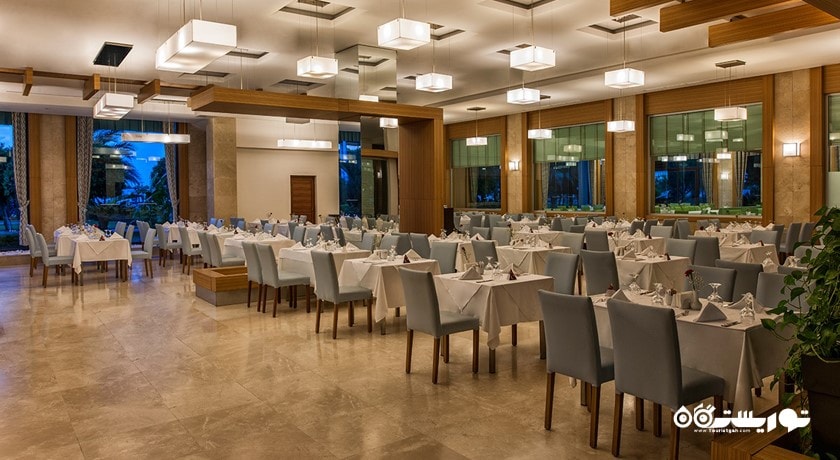 رستوران های هتل وویج بلک گلف اند اسپا شهر آنتالیا