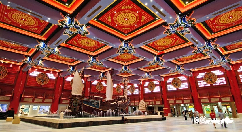 مرکز خرید مرکز خرید ابن بطوطه شهر امارات متحده عربی کشور دبی