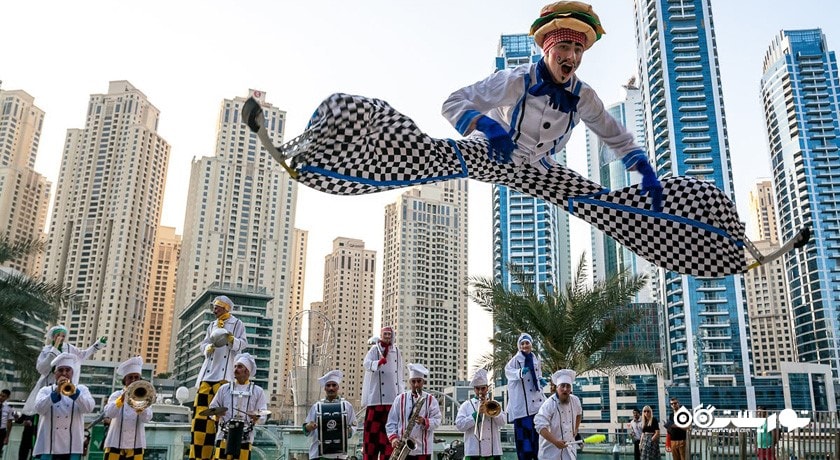 مرکز خرید دبی مارینا مال شهر امارات متحده عربی کشور دبی