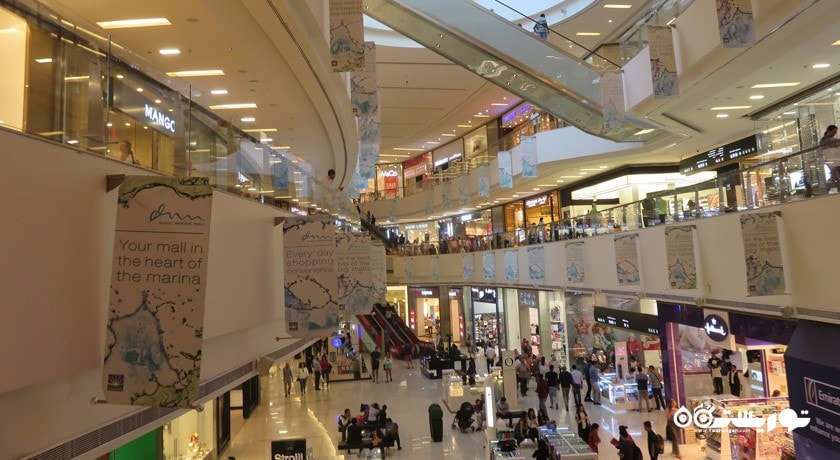 مرکز خرید دبی مارینا مال شهر امارات متحده عربی کشور دبی