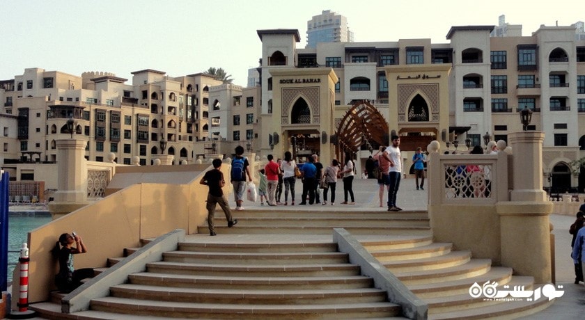 مرکز خرید سوق البهار شهر امارات متحده عربی کشور دبی