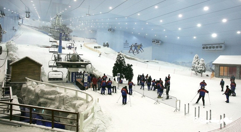 سرگرمی اسکی دبی شهر امارات متحده عربی کشور دبی