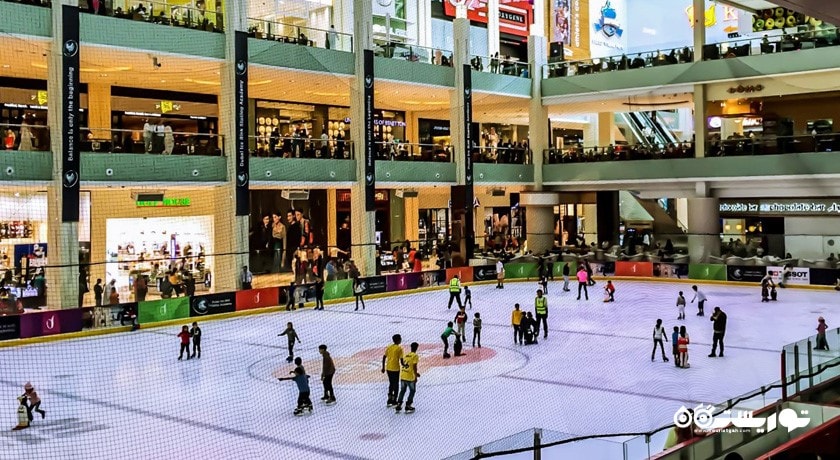 سرگرمی پاتیناژ دبی شهر امارات متحده عربی کشور دبی