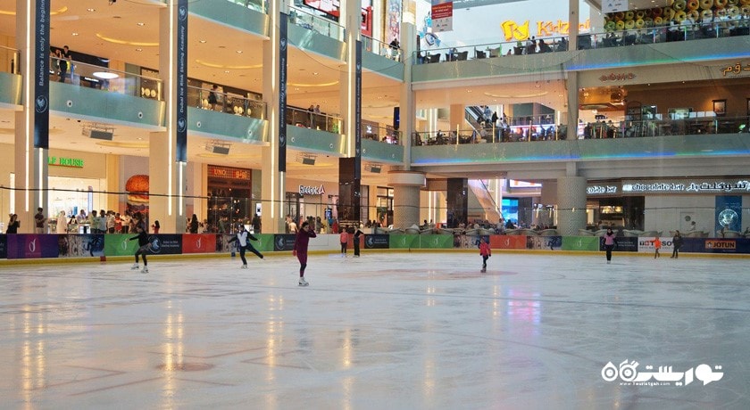 سرگرمی پاتیناژ دبی شهر امارات متحده عربی کشور دبی