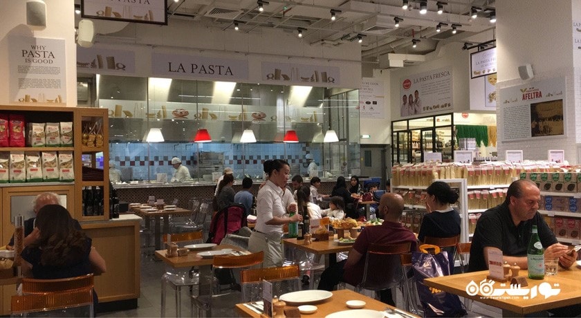 رستوران رستوران ایتیلی شهر دبی 