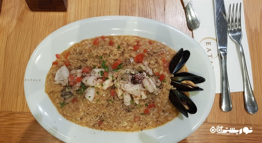 رستوران رستوران ایتیلی شهر دبی 