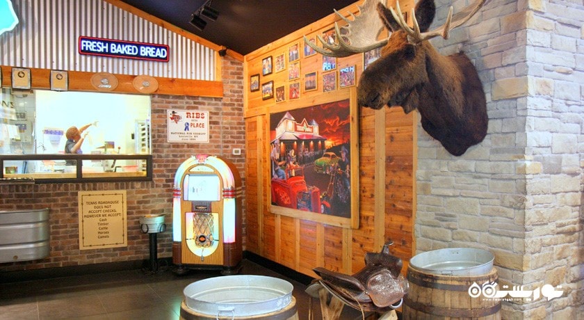 رستوران رستوران تگزاس رود هاوس شهر دبی 