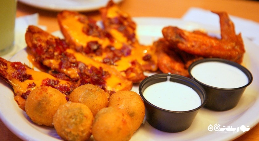 رستوران رستوران تگزاس رود هاوس شهر دبی 