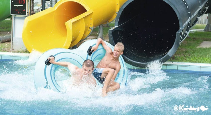 سرگرمی پارک آبی ددمن شهر ترکیه کشور آنتالیا