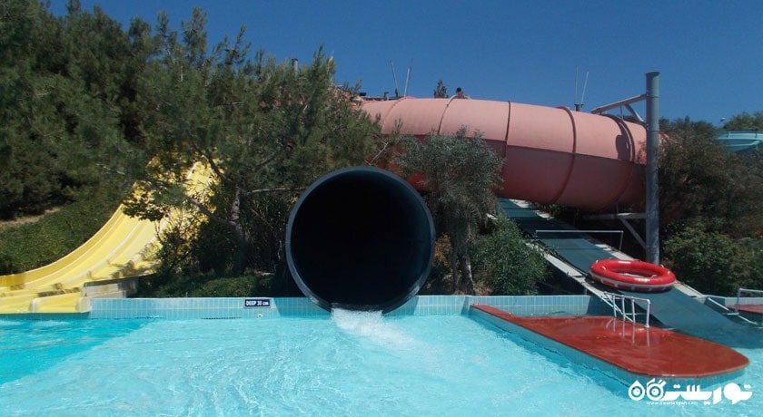 سرگرمی پارک آبی ددمن شهر ترکیه کشور آنتالیا