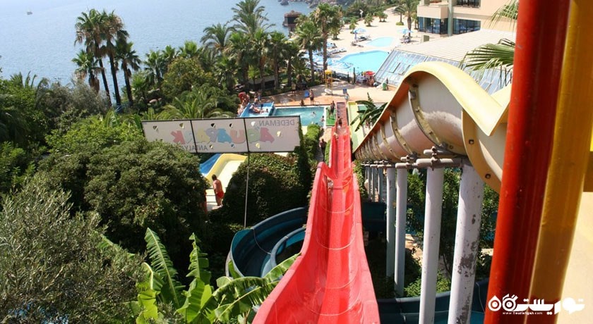 سرگرمی پارک آبی ددمن شهر ترکیه کشور آنتالیا