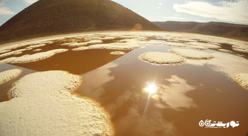 سرگرمی دریاچه دهانه آتشفشان مکه شهر ترکیه کشور قونیه