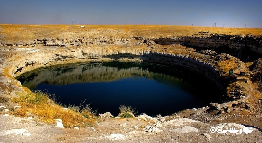 سرگرمی دریاچه گودال ها (ابروک) شهر ترکیه کشور قونیه