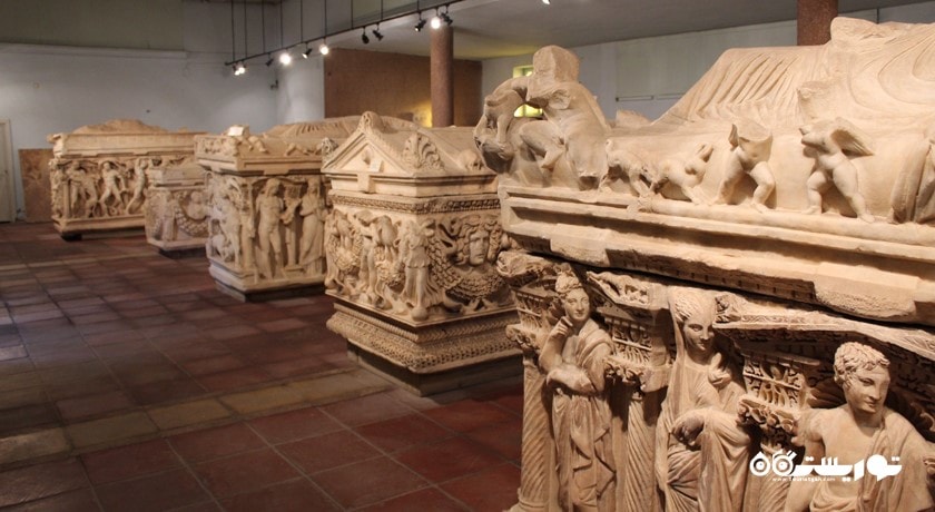  موزه باستان شناسی قونیه شهر ترکیه کشور قونیه