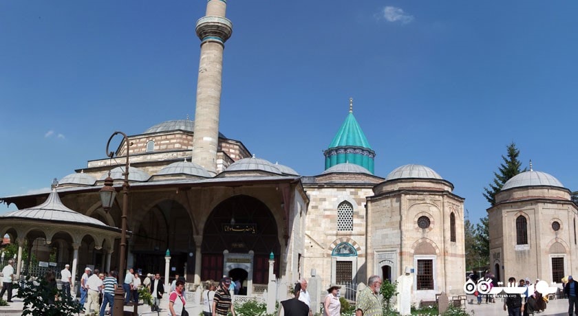  مقبره سبز شهر ترکیه کشور قونیه