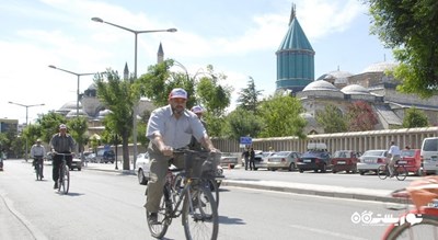 سرگرمی دوچرخه سواری در قونیه شهر ترکیه کشور قونیه