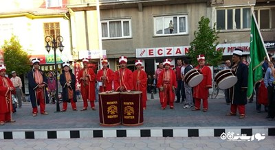 سرگرمی نمایش گروه نظامی مهتر (نمایش مهتر) شهر ترکیه کشور قونیه