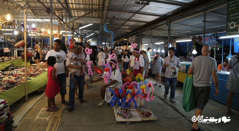 مرکز خرید بازار پوکت ویکند مارکت شهر تایلند کشور پوکت