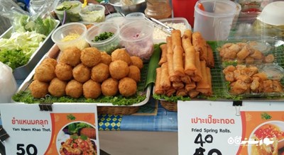 مرکز خرید بازار شبانه چیلوا شهر تایلند کشور پوکت