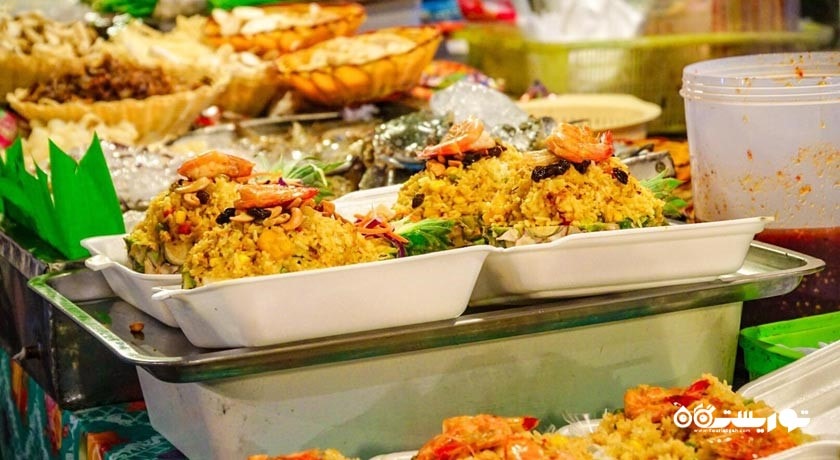 مرکز خرید بازار بانزان شهر تایلند کشور پوکت