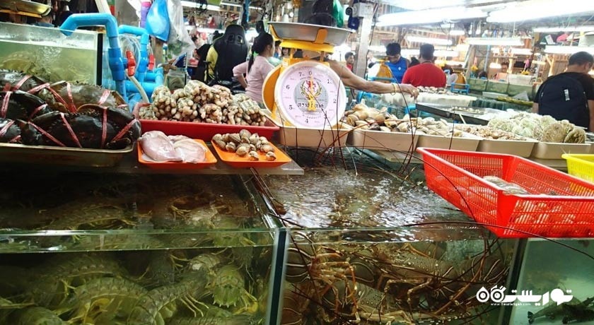 مرکز خرید بازار بانزان شهر تایلند کشور پوکت