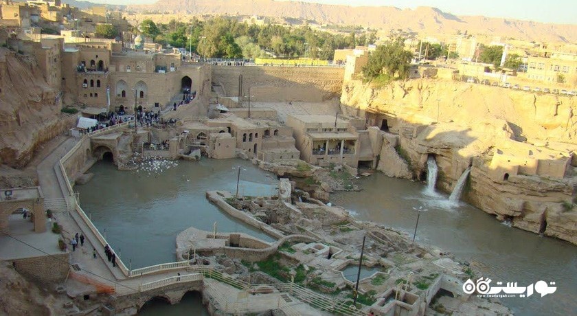 سازه های آبی شوشتر -  شهر خوزستان