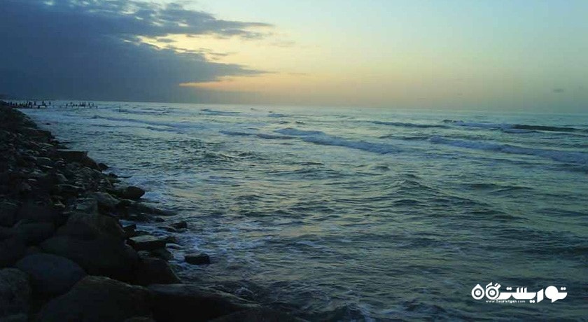  دریای خزر شهرستان مازندران استان ساری