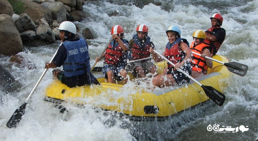 سرگرمی رفتینگ پوکت شهر تایلند کشور پوکت