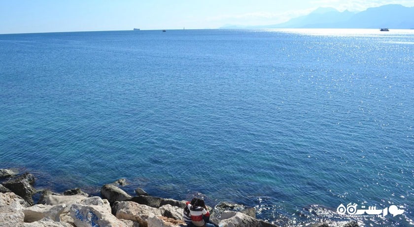 سرگرمی ساحل تفریحی کالیچی شهر ترکیه کشور آنتالیا