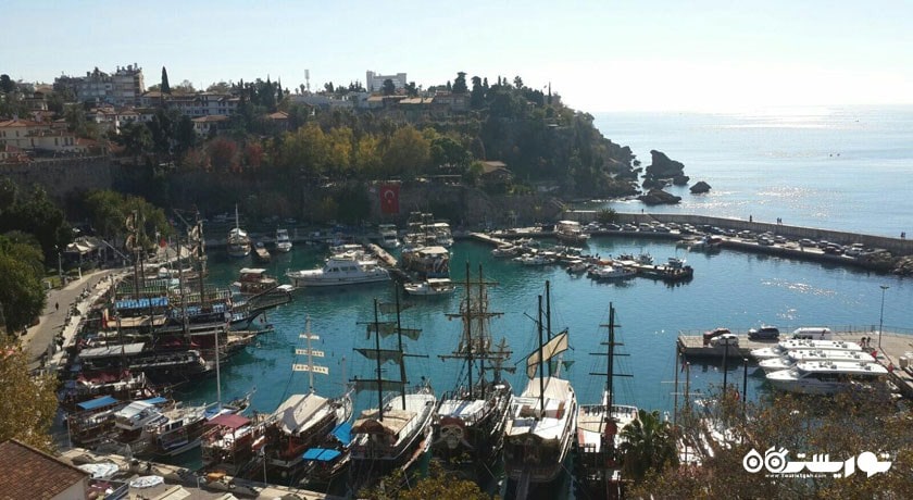 سرگرمی ساحل تفریحی کالیچی شهر ترکیه کشور آنتالیا