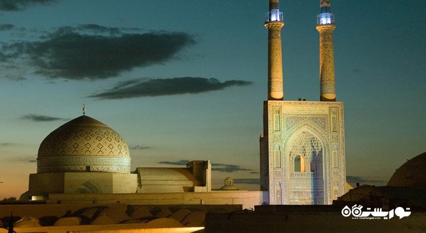  مسجد جامع یزد شهرستان یزد استان یزد