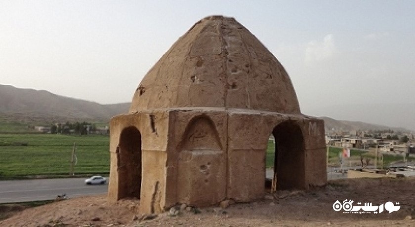 آتشکده چهارطاقی دره شهر -  شهر دره شهر	