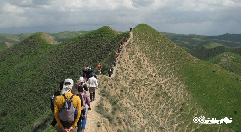  گورستان و زیارتگاه خالد نبی شهرستان گلستان استان گنبد کاووس	