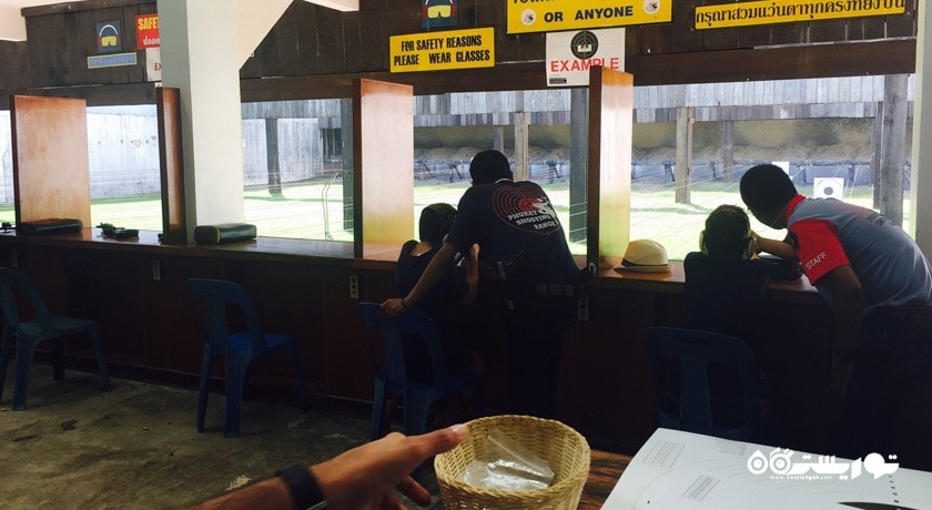 سرگرمی باشگاه تیراندازی پوکت شهر تایلند کشور پوکت