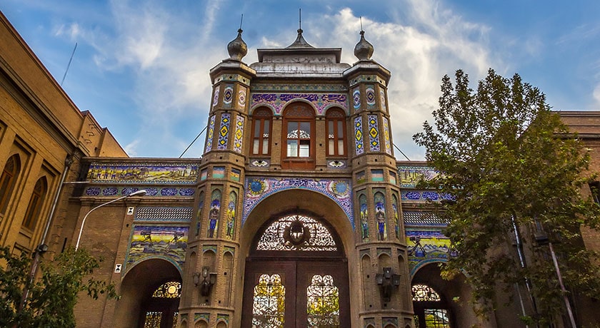  سردر باغ ملی شهرستان تهران استان تهران